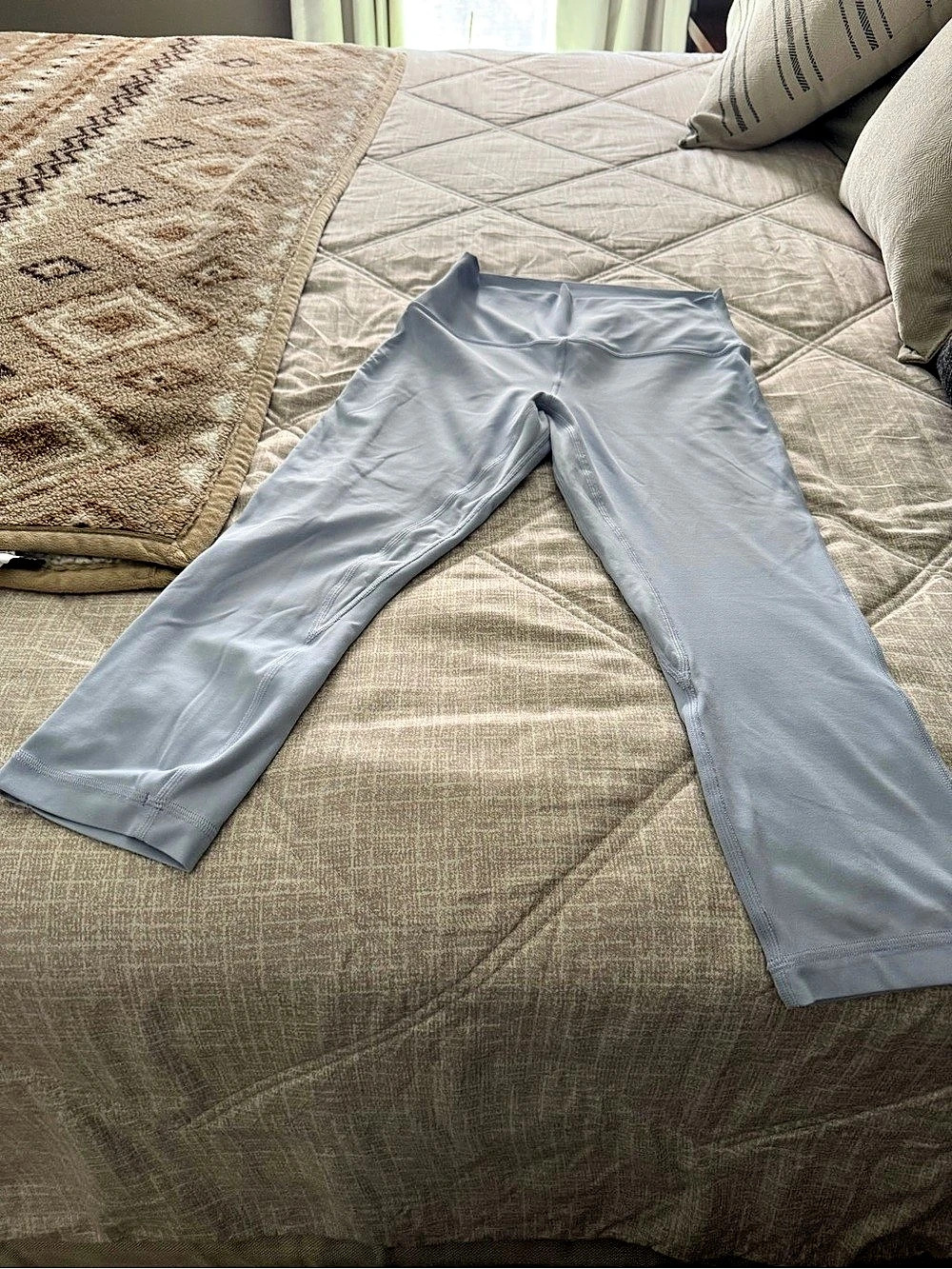 lululemon Align Pant II 25" Blue Leggings Size 8